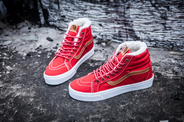 Vans High Top Shoes Women--028